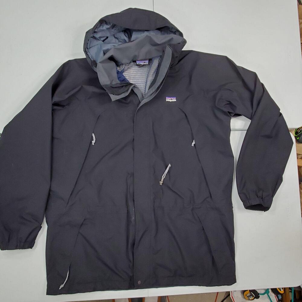 Vintage/Repair Patagonia Storm Gore-Tex Jacket 2XL Long Hooded Waterproof 51884